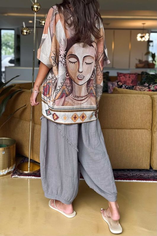 Made in Italy Roza Top Nefertiti